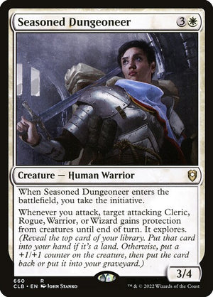 Seasoned Dungeoneer (660) [Commander Legends: Battle for Baldur's Gate]