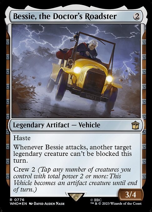 Bessie, the Doctor's Roadster (776) [Doctor Who]