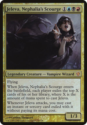 Jeleva, Nephalia's Scourge (Commander 2013) (194) [Oversize Cards]
