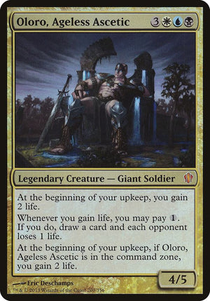 Oloro, Ageless Ascetic (Commander 2013) (203) [Oversize Cards]