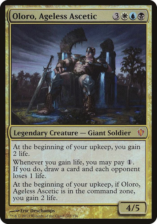 Oloro, Ageless Ascetic (Commander 2013) (203) [Oversize Cards]