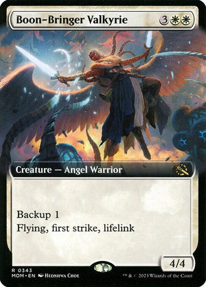 Boon-Bringer Valkyrie (343) [March of the Machine] [Extended Art]