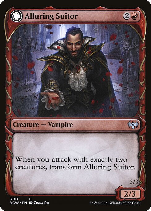 Alluring Suitor // Deadly Dancer (300) [Innistrad: Crimson Vow] [Showcase]