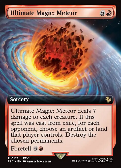 Ultimate Magic: Meteor (121) [Final Fantasy Commander]