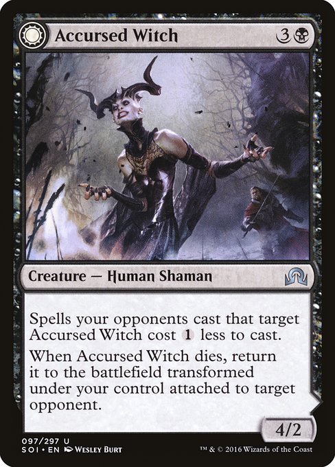 Accursed Witch // Infectious Curse (97) [Shadows over Innistrad]