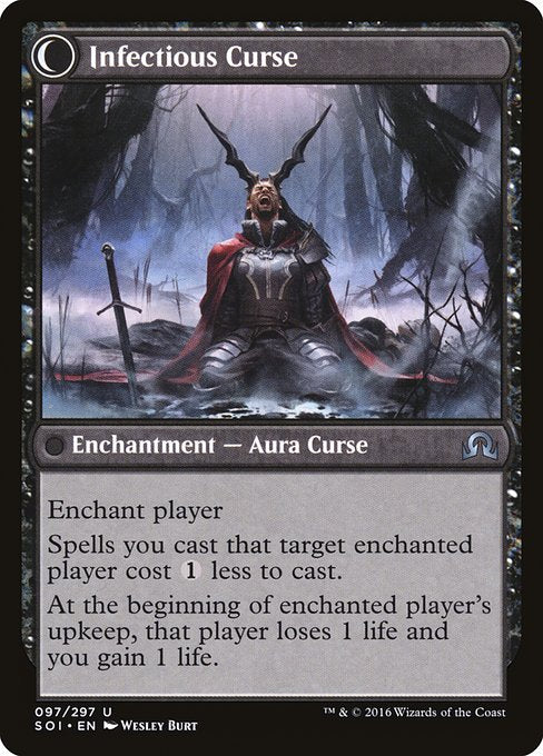 Accursed Witch // Infectious Curse (97) [Shadows over Innistrad]