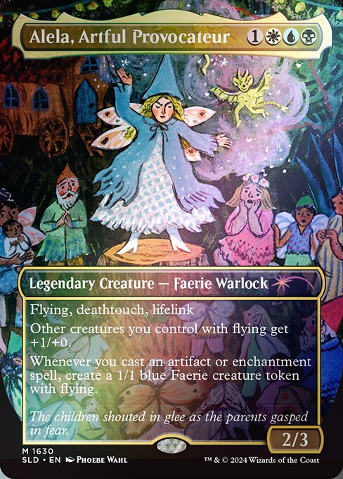 Alela, Artful Provocateur (1630★) [Secret Lair Drop]