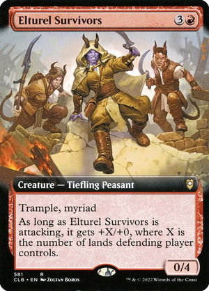 Elturel Survivors (581) [Commander Legends: Battle for Baldur's Gate] [Extended Art]