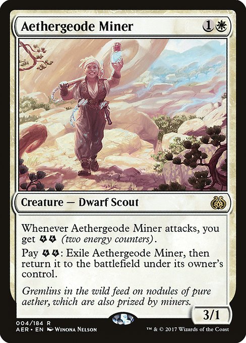 Aethergeode Miner (4) [Aether Revolt]