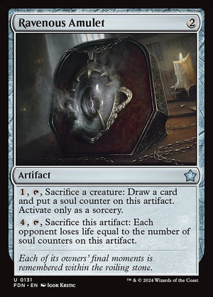 Ravenous Amulet (131) [Foundations]