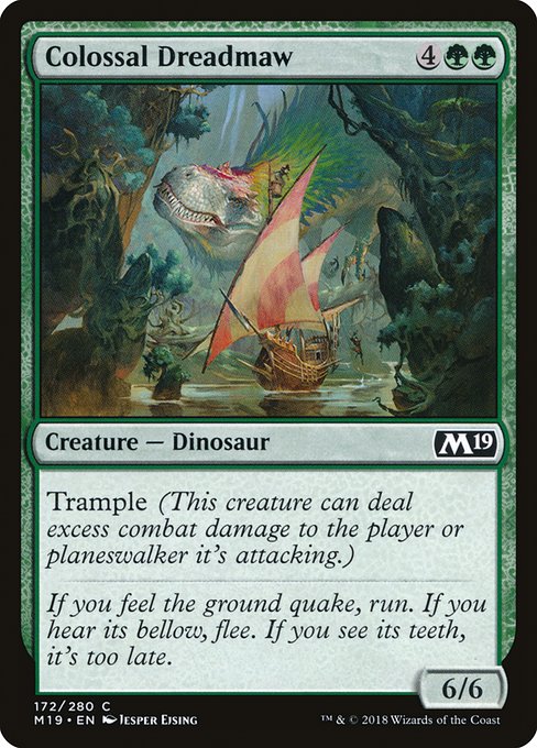 Colossal Dreadmaw (172) [Core Set 2019]