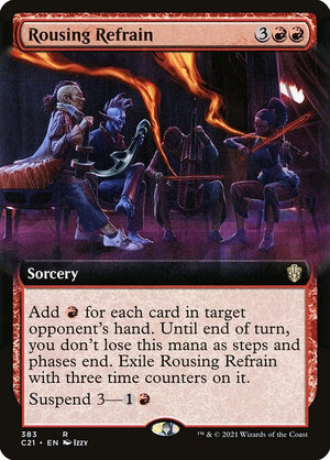 Rousing Refrain (383) [Commander 2021] [Extended Art]
