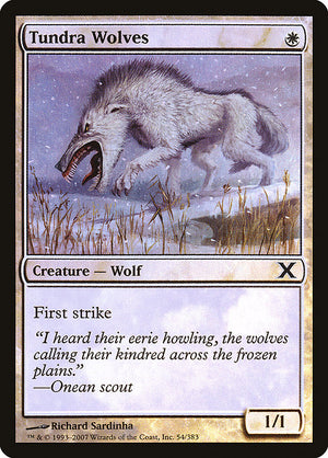 Tundra Wolves (54★) [Tenth Edition]