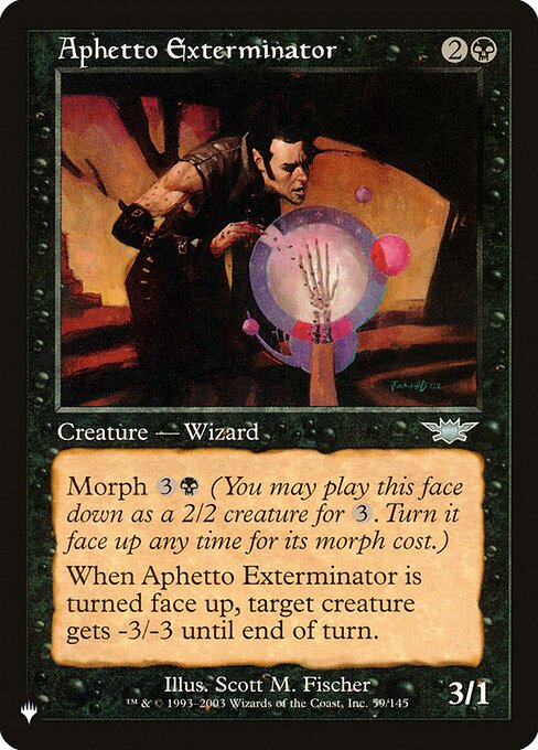 Aphetto Exterminator (LGN-59) [The List]