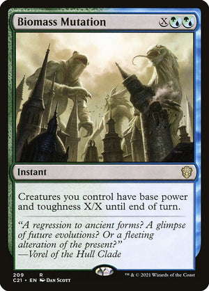 Biomass Mutation (209) [Commander 2021]