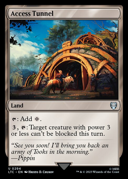 Access Tunnel (294) [Tales of Middle-earth Commander]
