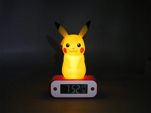 Teknofun Pokemon Pikachu Light-Up Alarm Clock