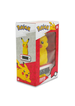 Teknofun Pokemon Pikachu Light-Up Alarm Clock