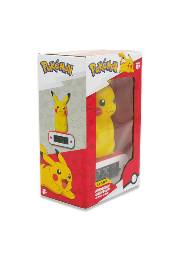 Teknofun Pokemon Pikachu Light-Up Alarm Clock