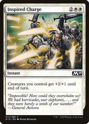 Inspired Charge (15) [Core Set 2019]