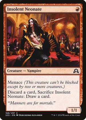 Insolent Neonate (168) [Shadows over Innistrad]