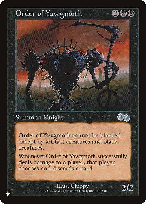 Order of Yawgmoth (USG-144) [The List]