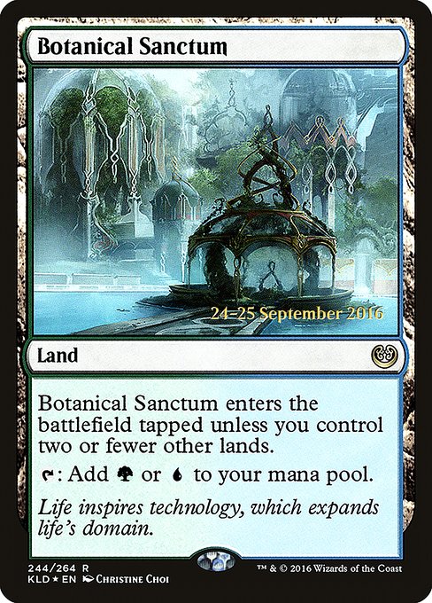 Botanical Sanctum (244s) [Kaladesh Promos]