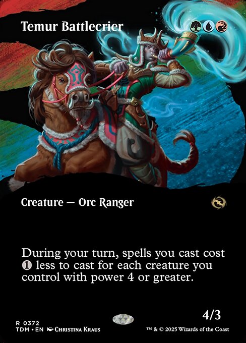 Temur Battlecrier (372) [Tarkir: Dragonstorm]