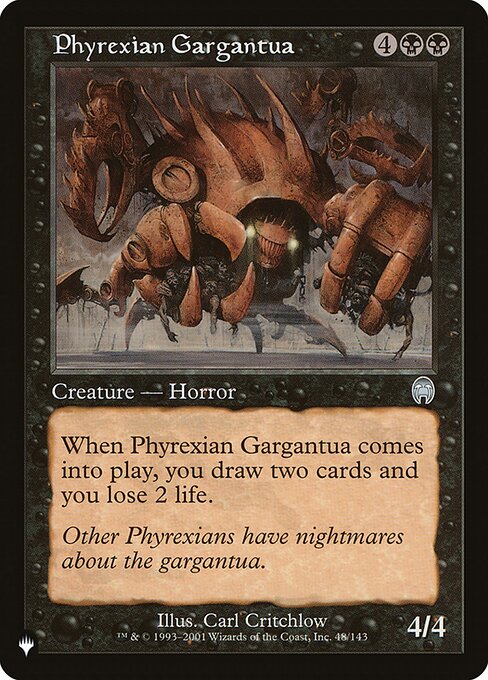 Phyrexian Gargantua (APC-48) [The List]