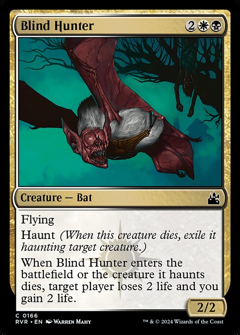 Blind Hunter (166) [Ravnica Remastered]