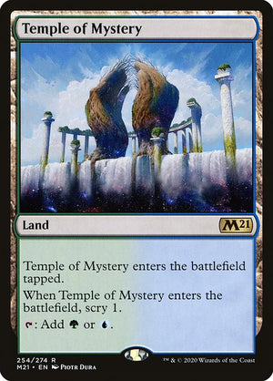 Temple of Mystery (254) [Core Set 2021]