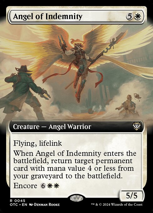 Angel of Indemnity (45) [Outlaws of Thunder Junction Commander]