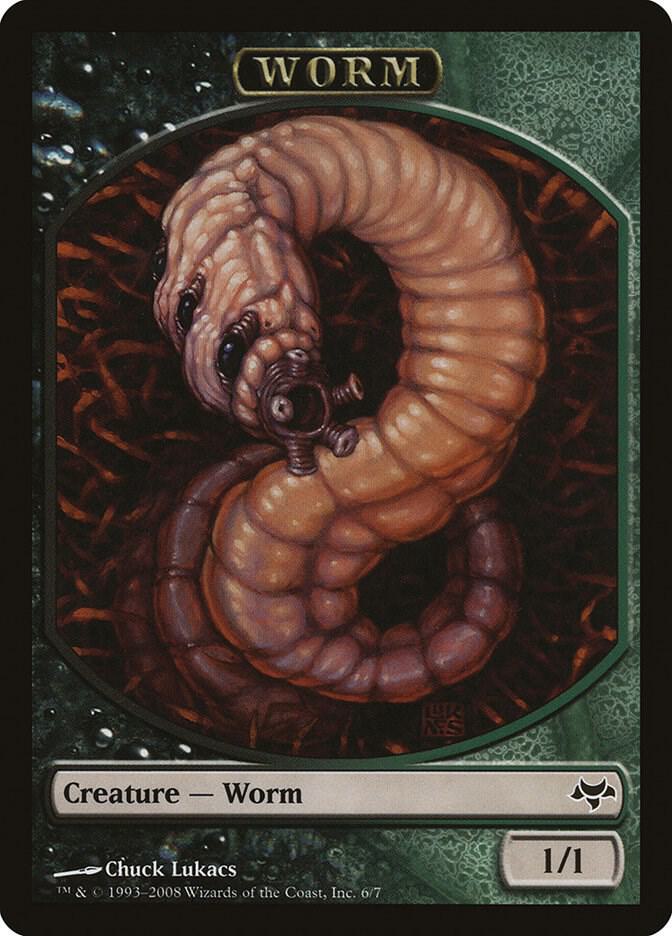 Worm Token (6) [Eventide]