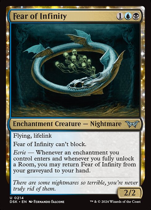 Fear of Infinity (214) [Duskmourn: House of Horror]