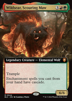 Wildsear, Scouring Maw (44) [Bloomburrow Commander]