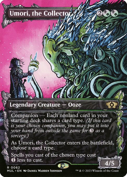Umori, the Collector (62) [Multiverse Legends] [Showcase, Borderless]