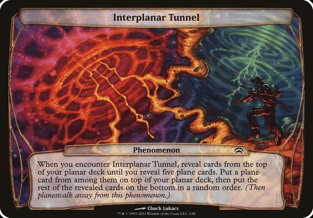 Interplanar Tunnel (Planechase 2012) [Oversize Cards]