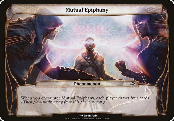 Mutual Epiphany (Planechase 2012) (4) [Oversize Cards]