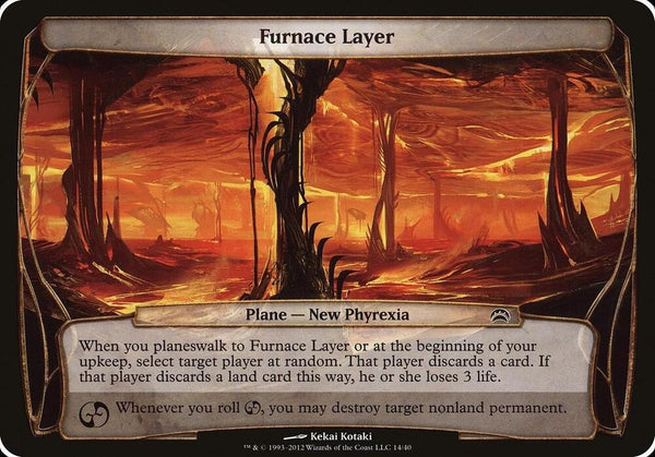 Furnace Layer (Planechase 2012) (14) [Oversize Cards]