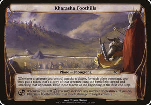 Kharasha Foothills (Planechase 2012) (22) [Oversize Cards]