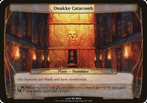 Onakke Catacomb (Planechase 2012) (28) [Oversize Cards]