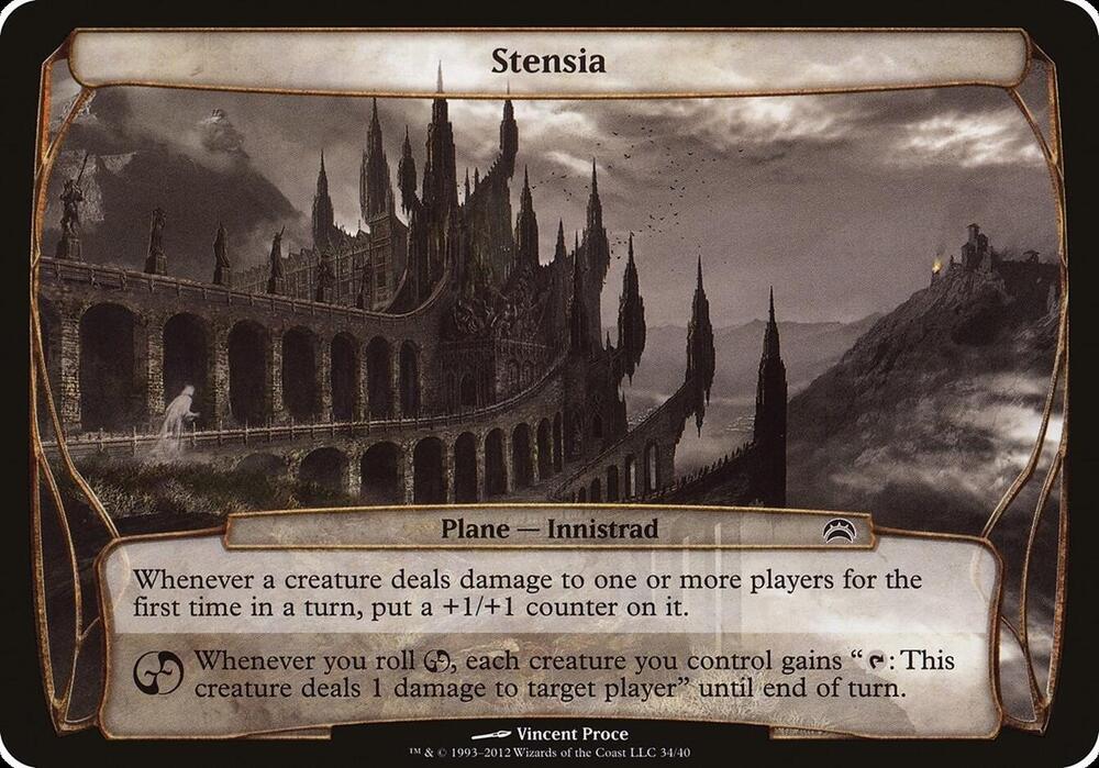 Stensia (Planechase 2012) (34) [Oversize Cards]