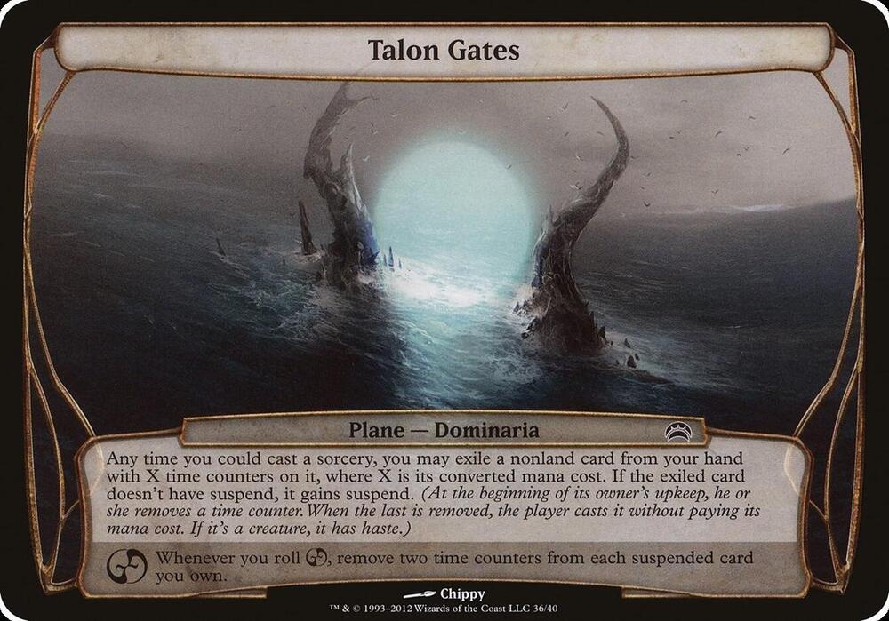 Talon Gates (Planechase 2012) (36) [Oversize Cards]