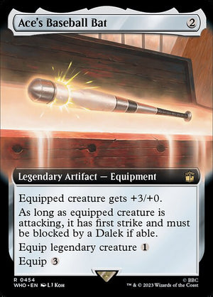 Ace's Baseball Bat (454) [Doctor Who] [Extended Art]