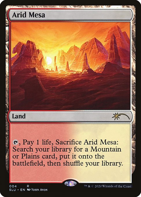 Arid Mesa (4) [Secret Lair: Ultimate Edition]
