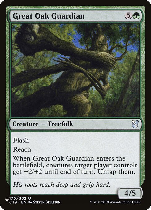 Great Oak Guardian (C19-170) [The List]