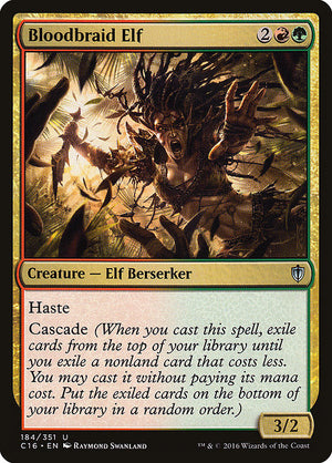 Bloodbraid Elf (184) [Commander 2016]