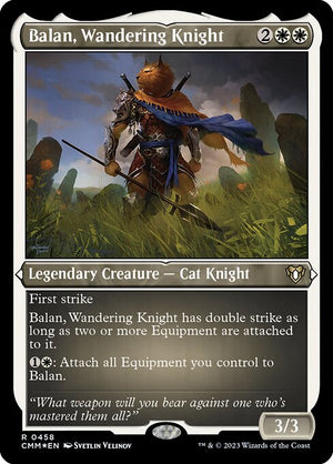 Balan, Wandering Knight (458) [Commander Masters]