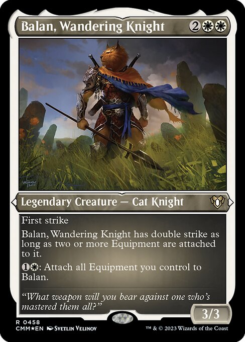 Balan, Wandering Knight (458) [Commander Masters]