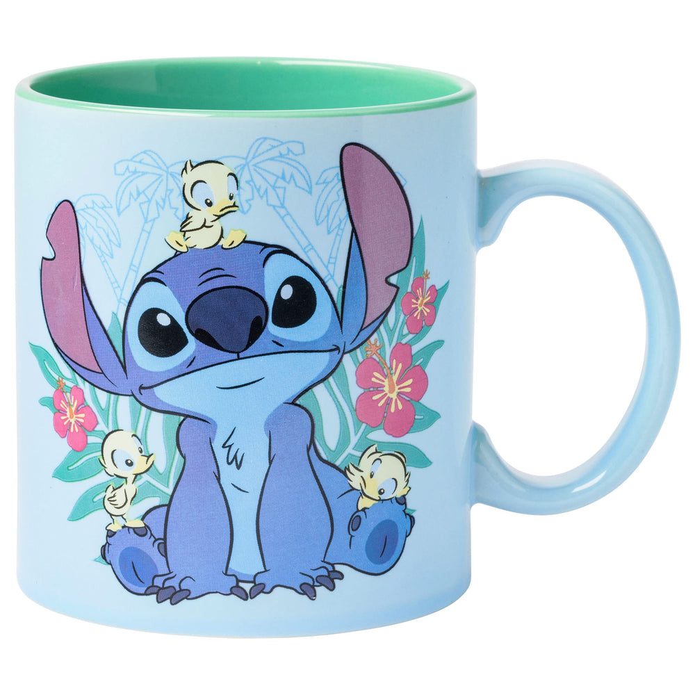 Lilo & Stitch Mug - Floral